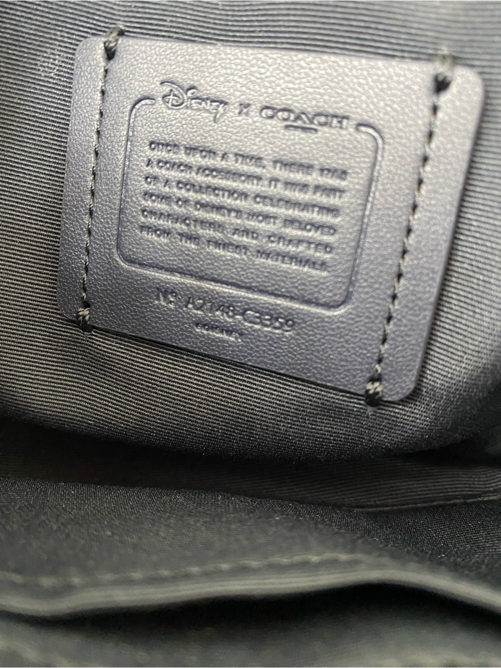 Coach x Disney Cinderella Wristlet - Picture 3 of 7